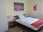 Feriennwohnung Freising Gästezimmer mit französischem Bett